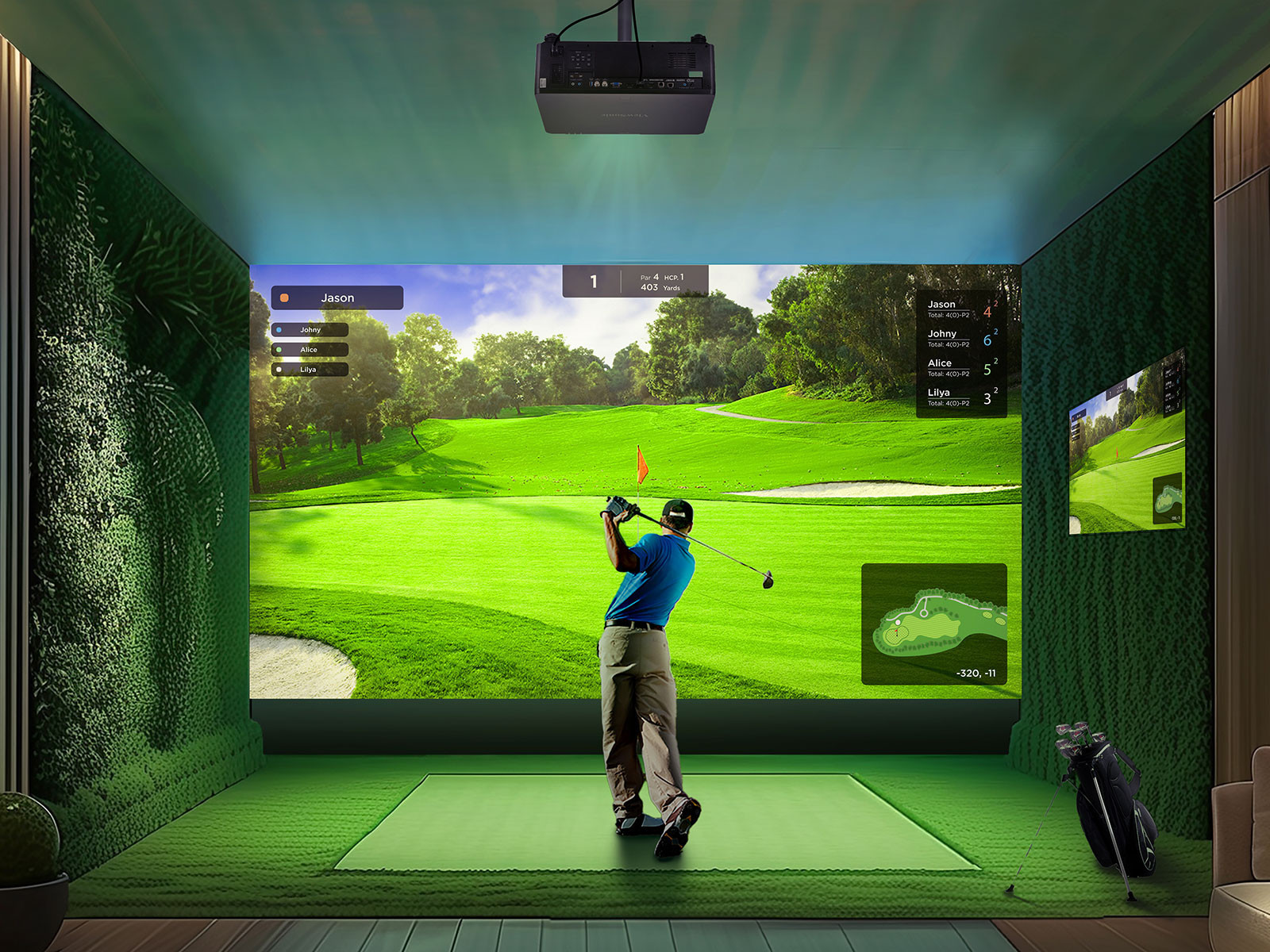 Indoor Golf Club