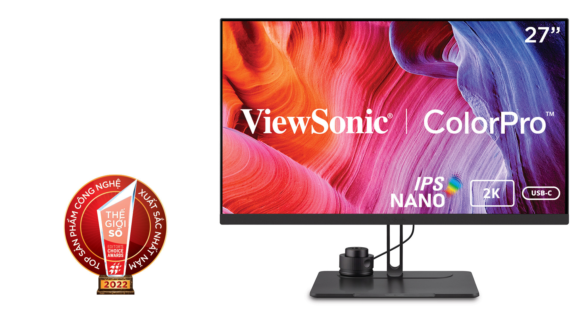 Editor’s Choice 2022: ViewSonic VP2776 đoạt giải “Màn hình chất lượng nhất cho nhà thiết kế chuyên nghiệp”