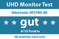 Neuster Stand der Technik und ein sehr gutes Bild - der ViewSonic VP2780-4K ist einer der besten 4K Monitore momentan!