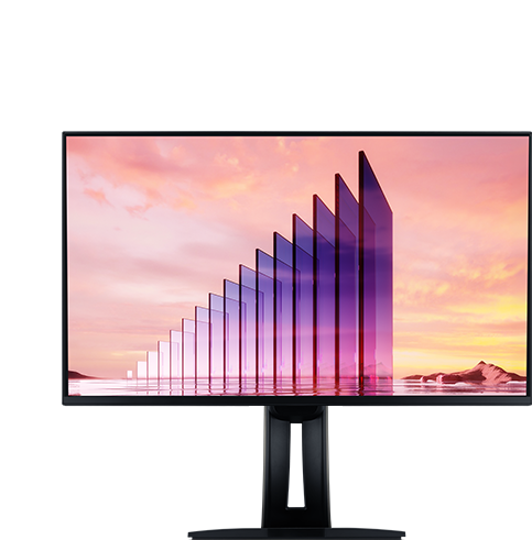 Pivot adjustment of ViewSonic ColorPro monitor.​
