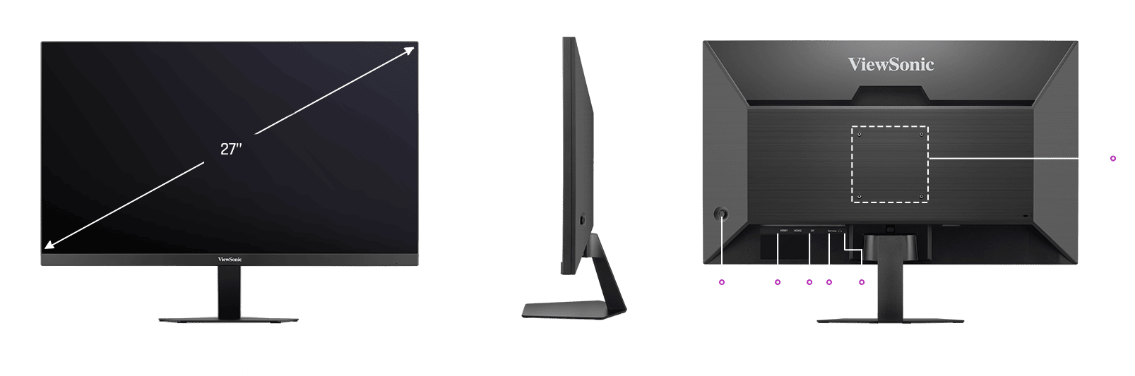 Dimension I/O ports