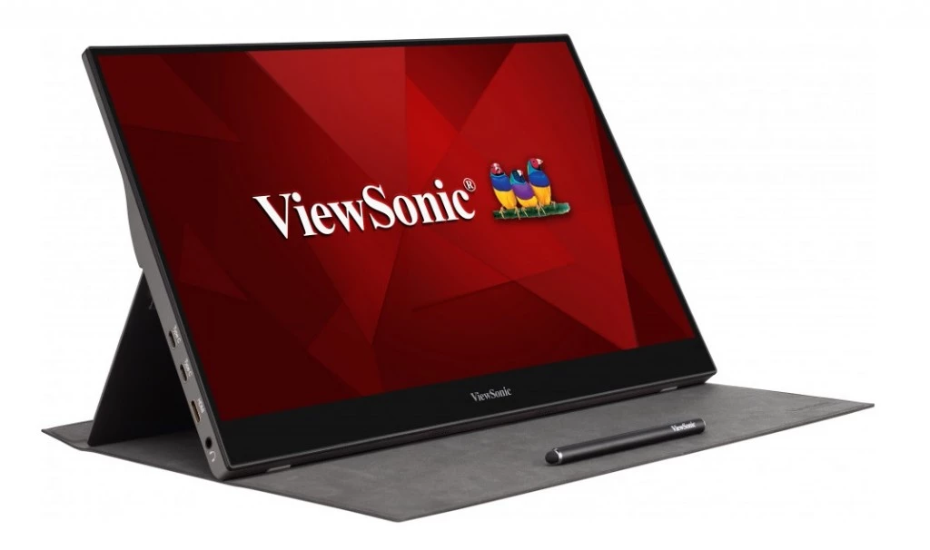 Review Monitor Portabel ViewSonic TD1655