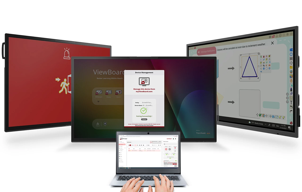 Centralized device management for seamless classroom control.