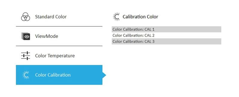 Calibrage des couleurs