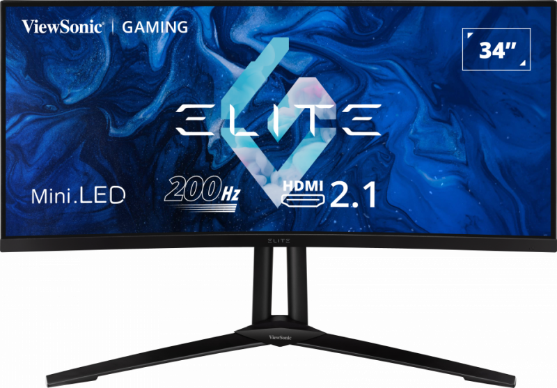 ViewSonic LCD Display Écran Gamer Incurvé 34