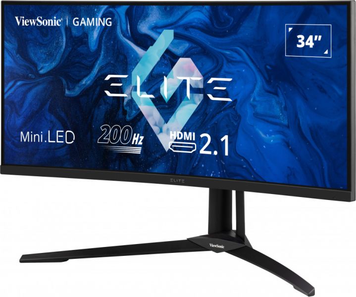 ViewSonic LCD Display Écran Gamer Incurvé 34