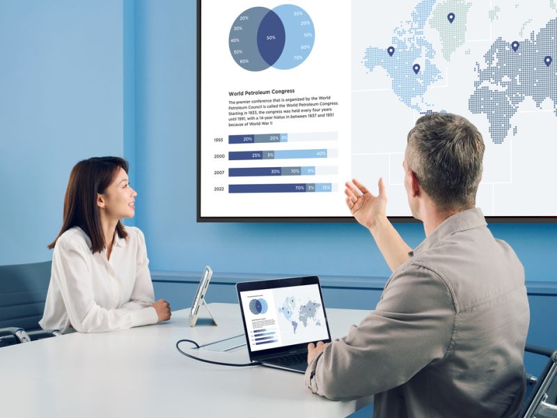 ViewSonic Wireless Presentation Display CDE65G3-1C