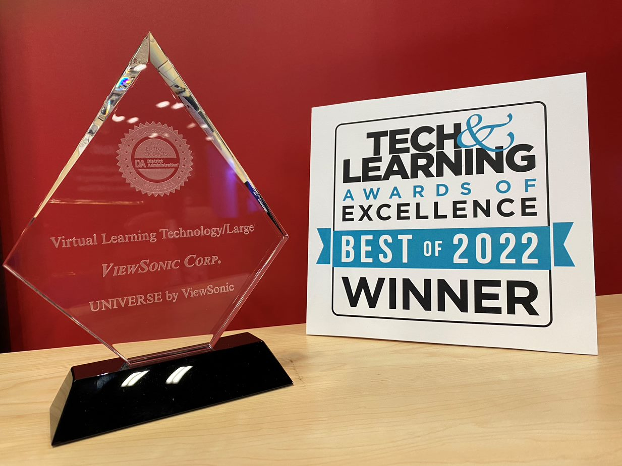 UNIVERSE by ViewSonic Wins Two Distinguished EdTech Awards with Its Innovative and User-Centric Design for Immersive Virtual Learning 