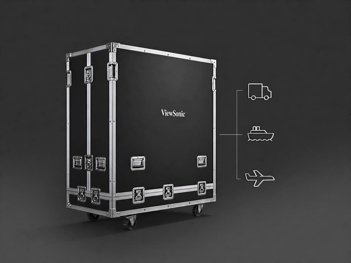 Safe Transport with Flight Case