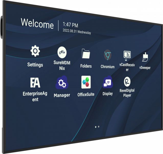 ViewSonic Commercial Display Écran 75