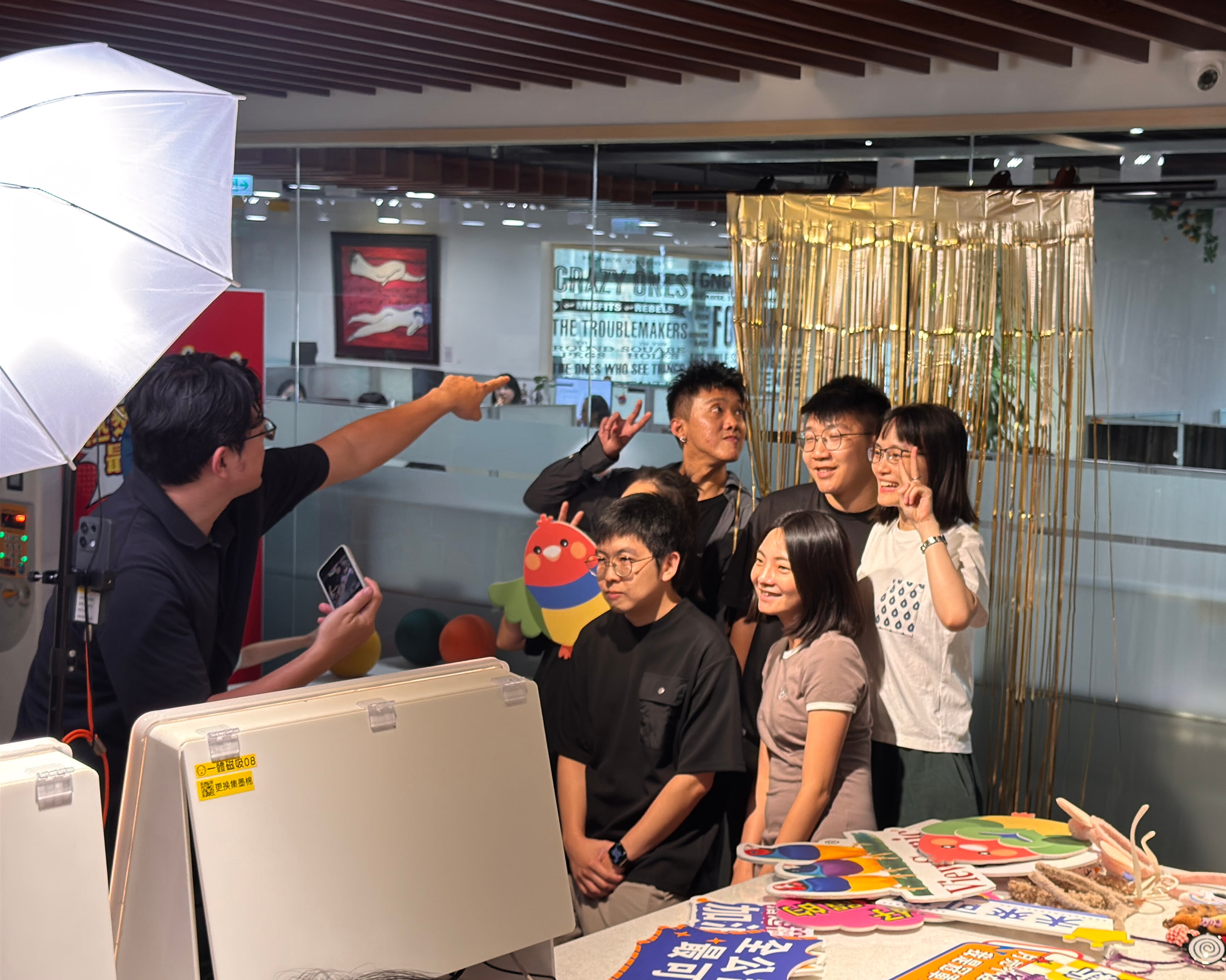 Joyful snapshots at the photo printing station turned moments into lasting memories.