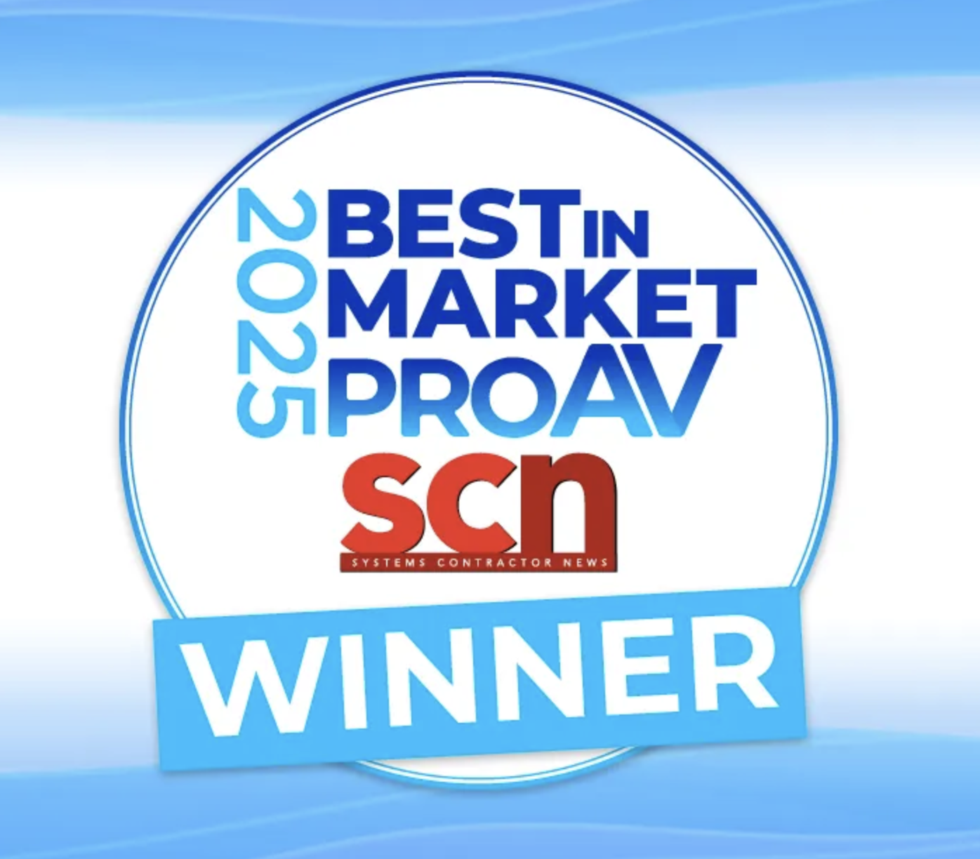 Image of award Pro AV Best in Market 2025 Winners - 