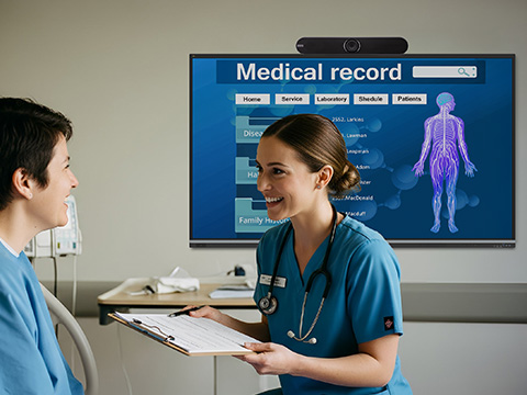 Durable Patient Room Displays