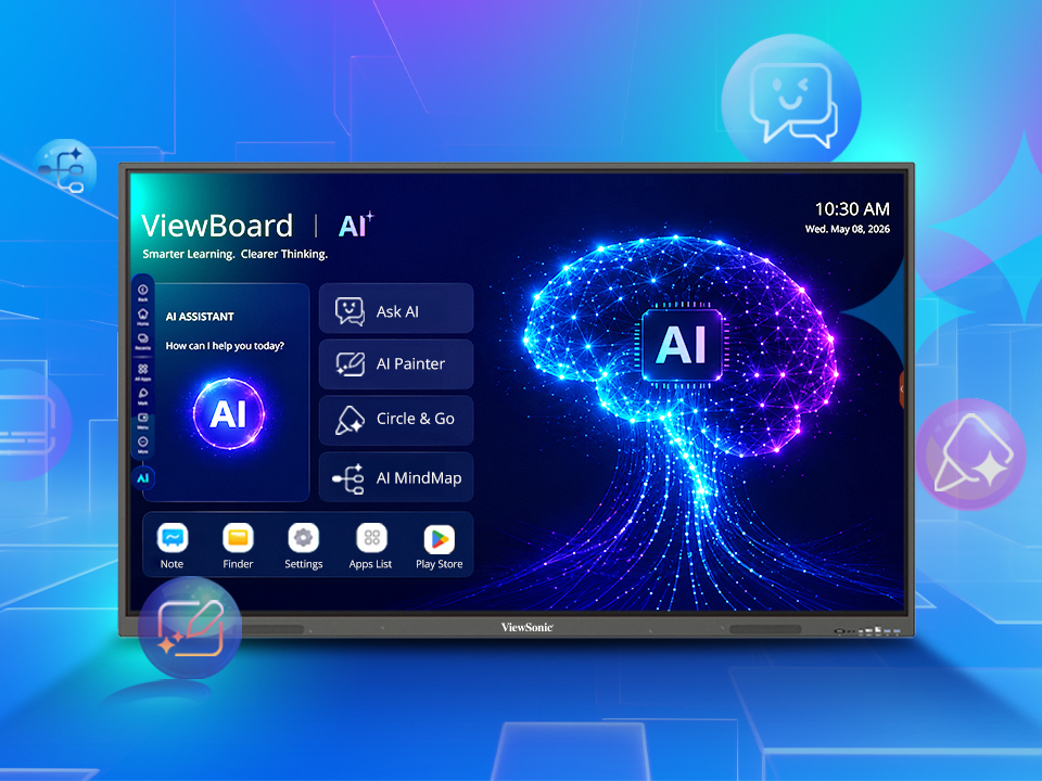 ViewBoard™ AI-Powered Interaction for Classrooms & Boardrooms