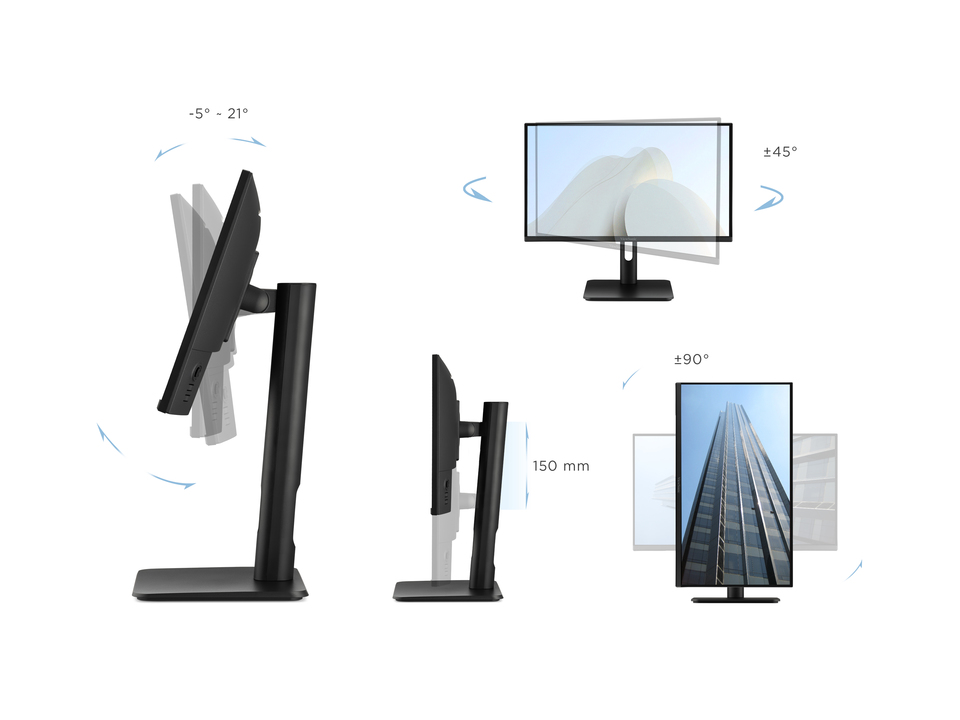 Complete Ergonomic Flexibility 1