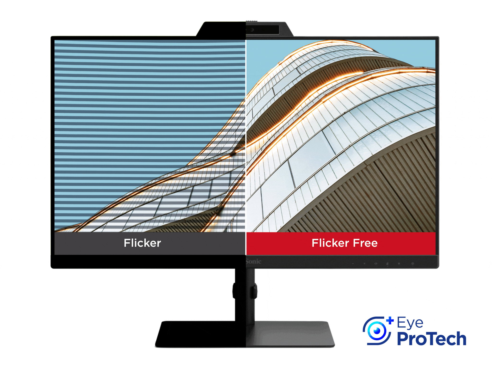 Eye ProTech+ for Comfortable Viewing All Day​ 1
