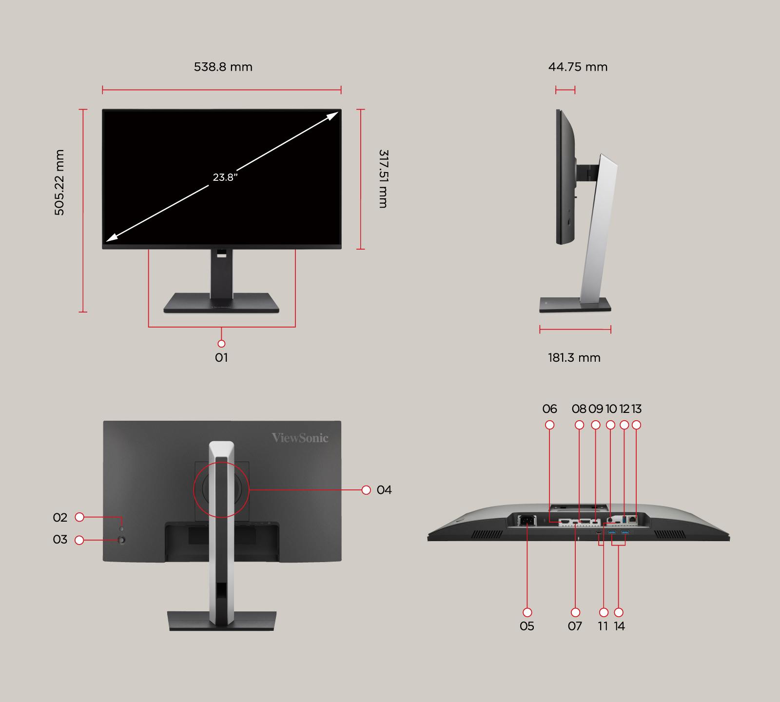 Dimensions