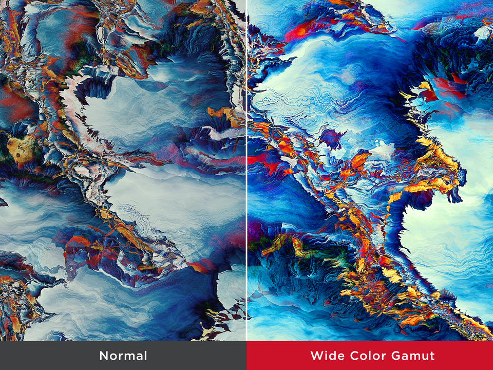 True-to-Life Color Accuracy 1