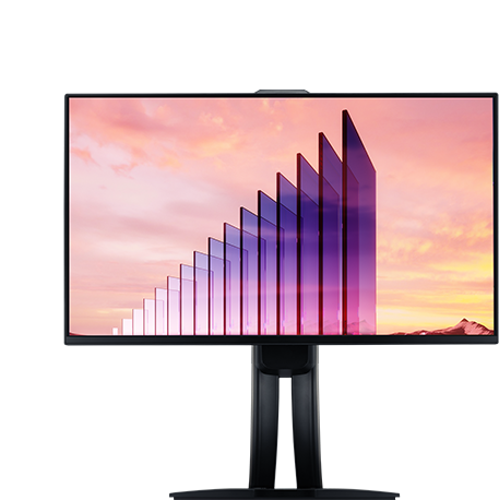 Pivot adjustment of ViewSonic ColorPro monitor.​