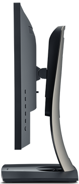 Tilt adjustment of ViewSonic ColorPro monitor.​