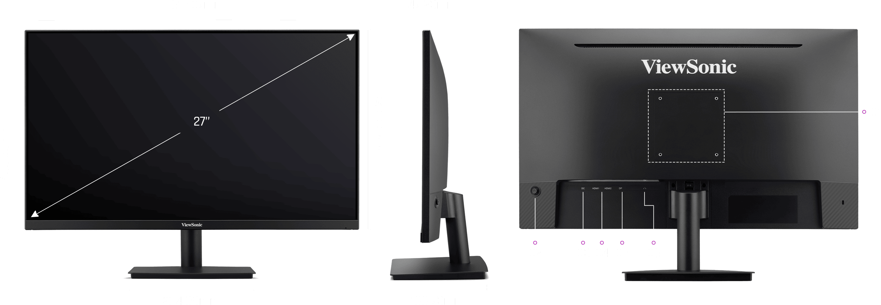 Dimension I/O ports