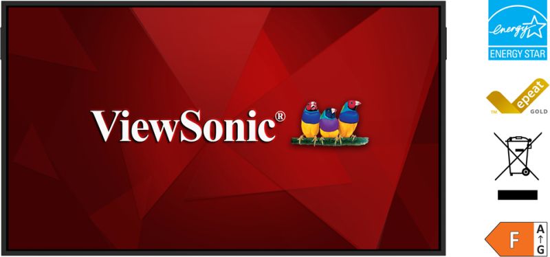 ViewSonic Commercial Display CDE65G3-1C
