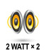 2Wx 2 Speaker