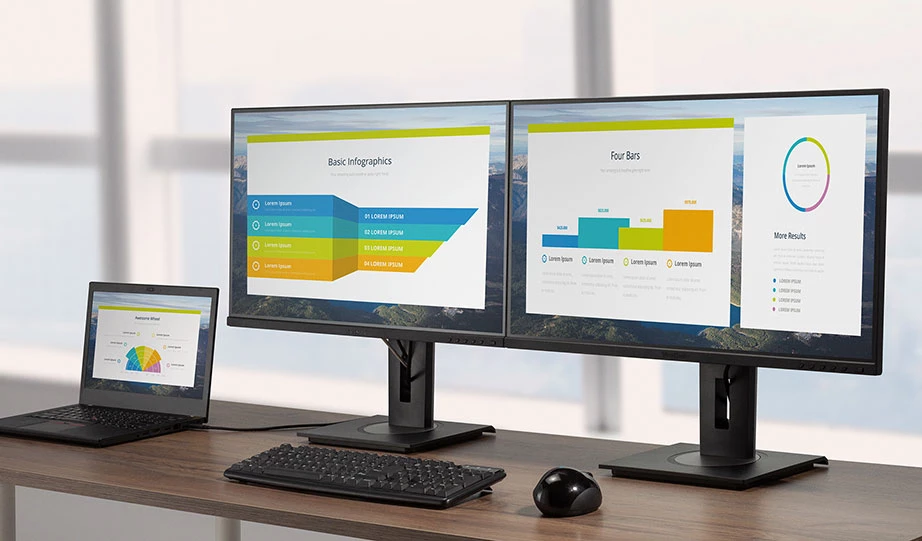 Lightning-fast data transfer between monitors, tablets, and devices.