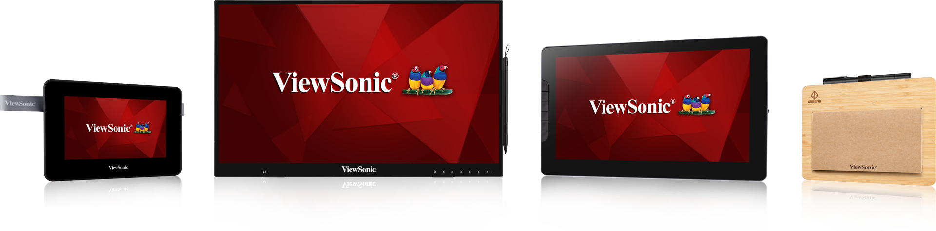 A ViewSonic kifejezetten az oktatás számára kifejlesztett tollas kijelző-sorozata.