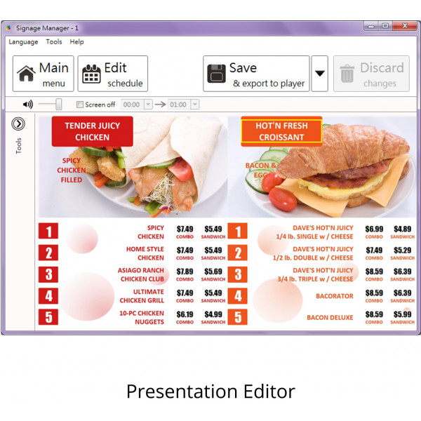 ViewSonic Jelző szoftver Signage Manager