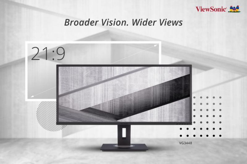 ViewSonic LCD kijelző VG3448
