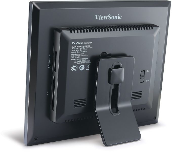 ViewSonic Digitális képkeret DPG807BK