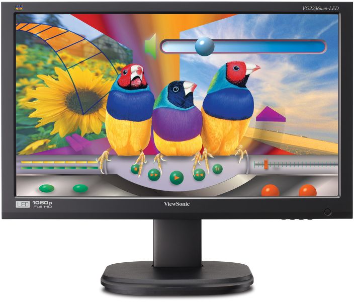 ViewSonic LCD kijelző VG2236wm-LED