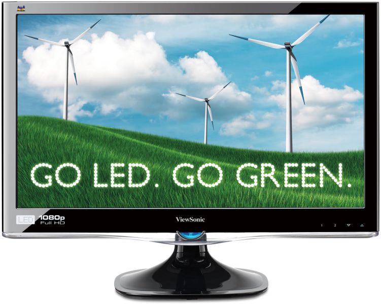 ViewSonic LCD kijelző VX2250wm-LED