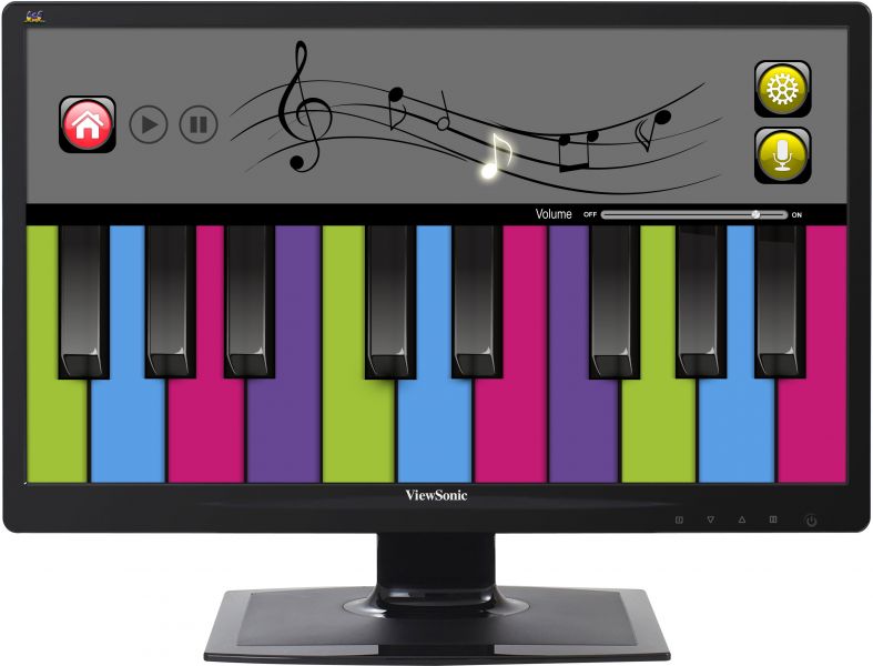 ViewSonic LCD kijelző VX2410mh-LED