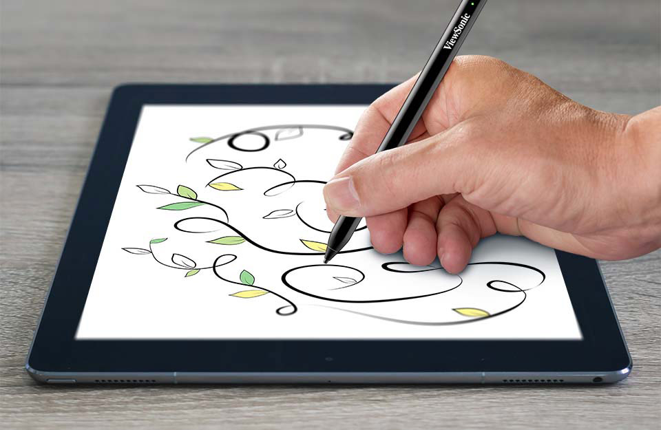 ViewStylus pen providing precise input on touchscreen devices.