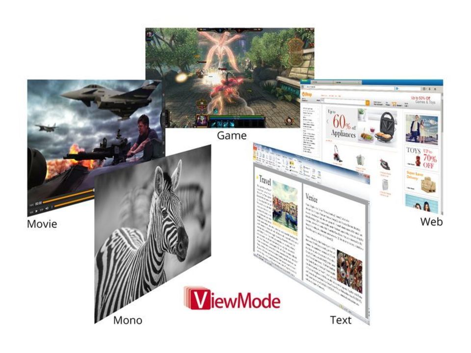 Superior Color Rendering & Intuitive Settings 1