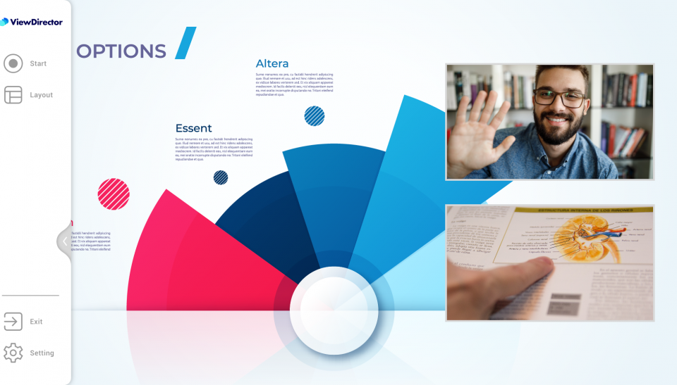 Seamless hybrid teaching integration with ViewDirector 2