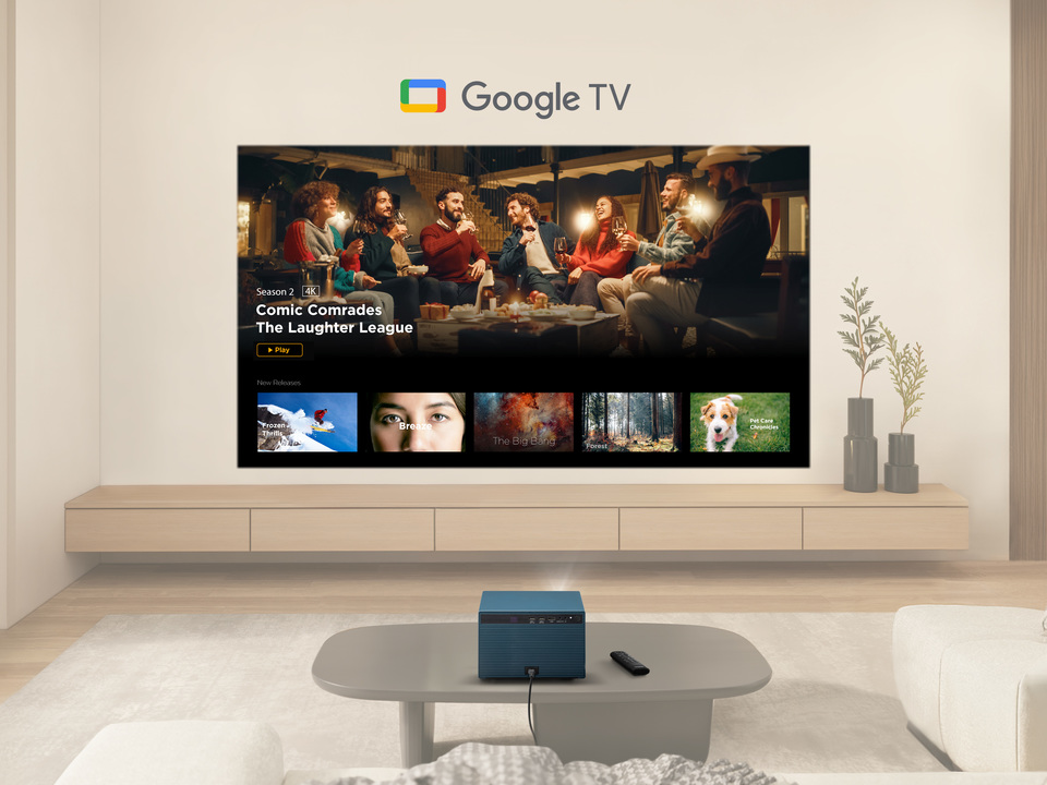 Streaming Heaven with Built-in Google TV 1
