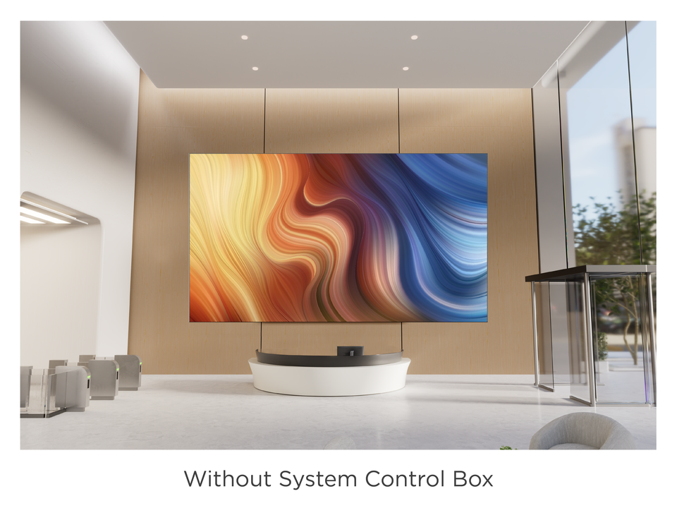 Detachable System Control Box for a Minimalistic Appearance 2