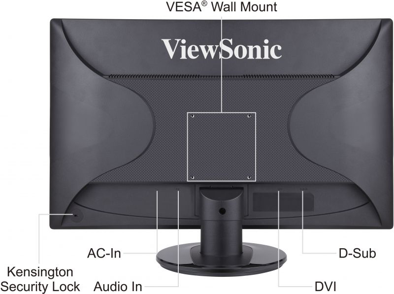 ViewSonic Wyświetlacz LCD VA2046m-LED