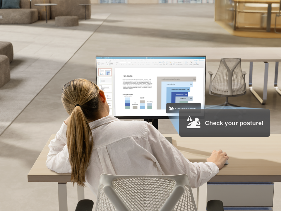 Smart Alerts for Healthy Posture​ 1