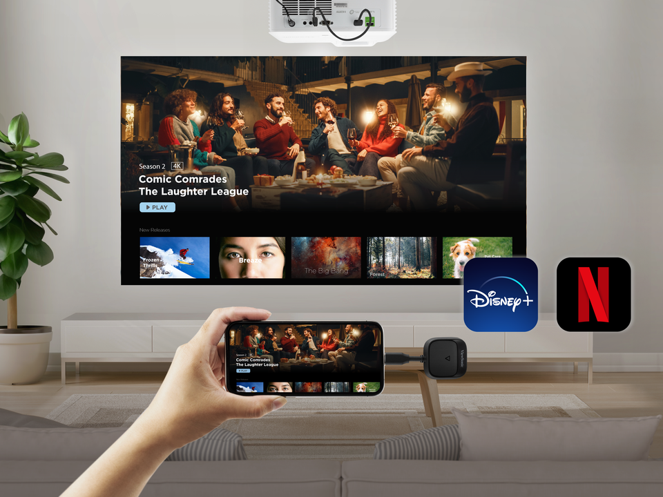 Wireless Content Streaming from Popular Platforms 1