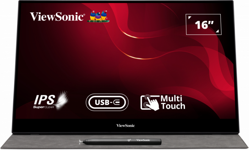 ViewSonic LCD Display ข้อมูลสำคัญ ViewSonic TD1655