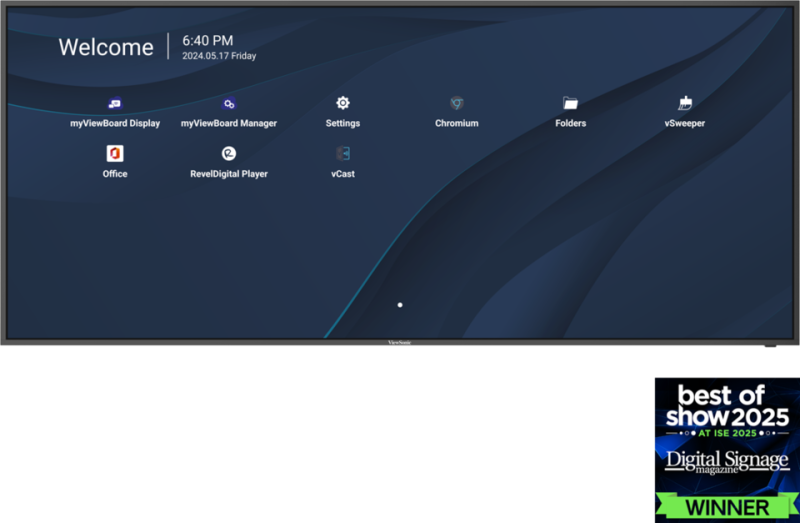 ViewSonic Kurumsal Ekranlar CDE105UW