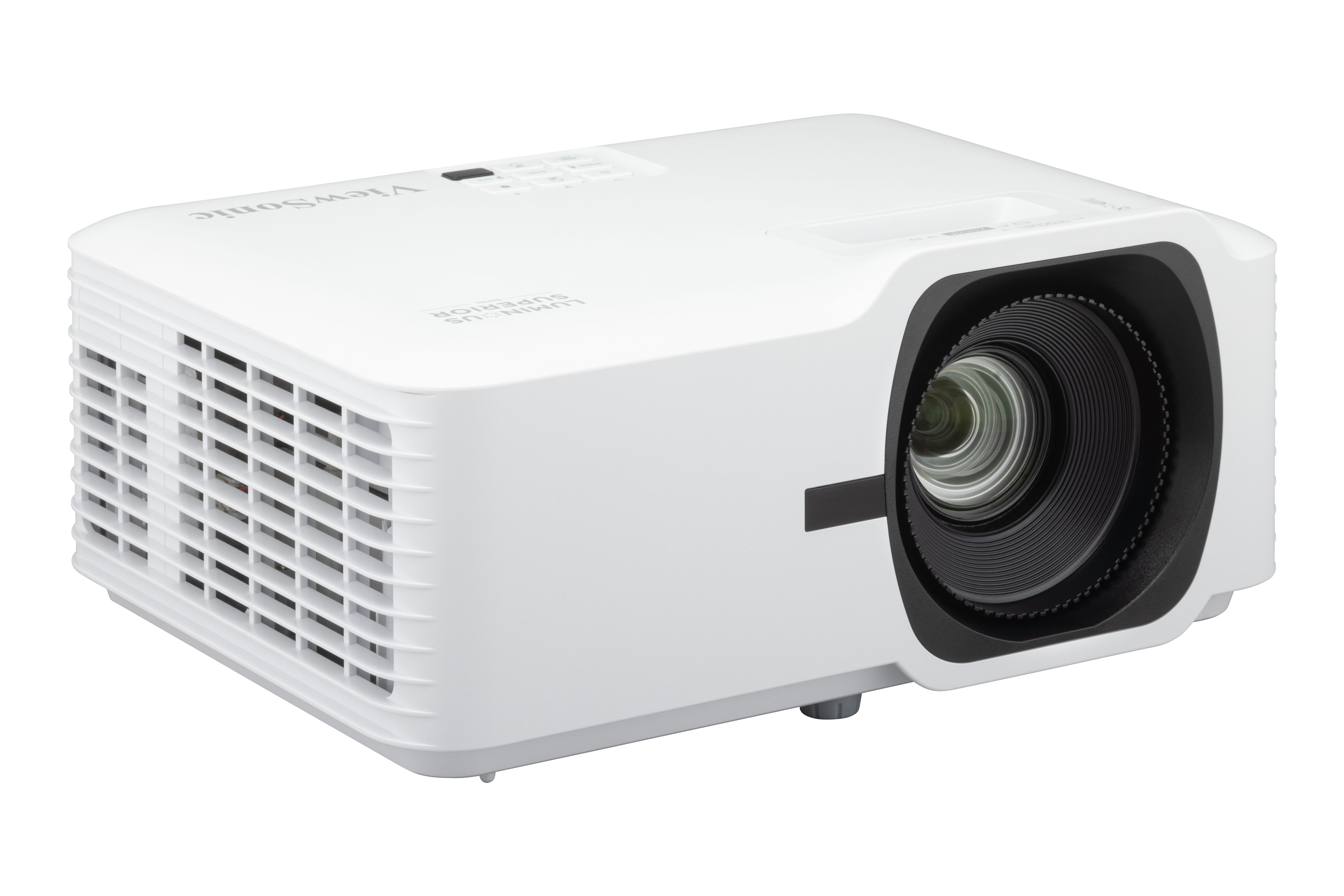 ViewSonic LS740HD高亮雷射投影機採用第三代雷射光源技術，使用壽命長達3萬小時，加上機身輕巧，有效降低安裝及營運成本，適合多元場域。
