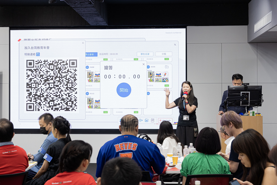 無論是習慣利用myViewBoard或是習慣使用PPT簡報教學者，都可直接開啟ClassSwift進行測驗，測驗內容可依照教師的需求訂制多樣化的作答方式，如複選、問答、語音回答。