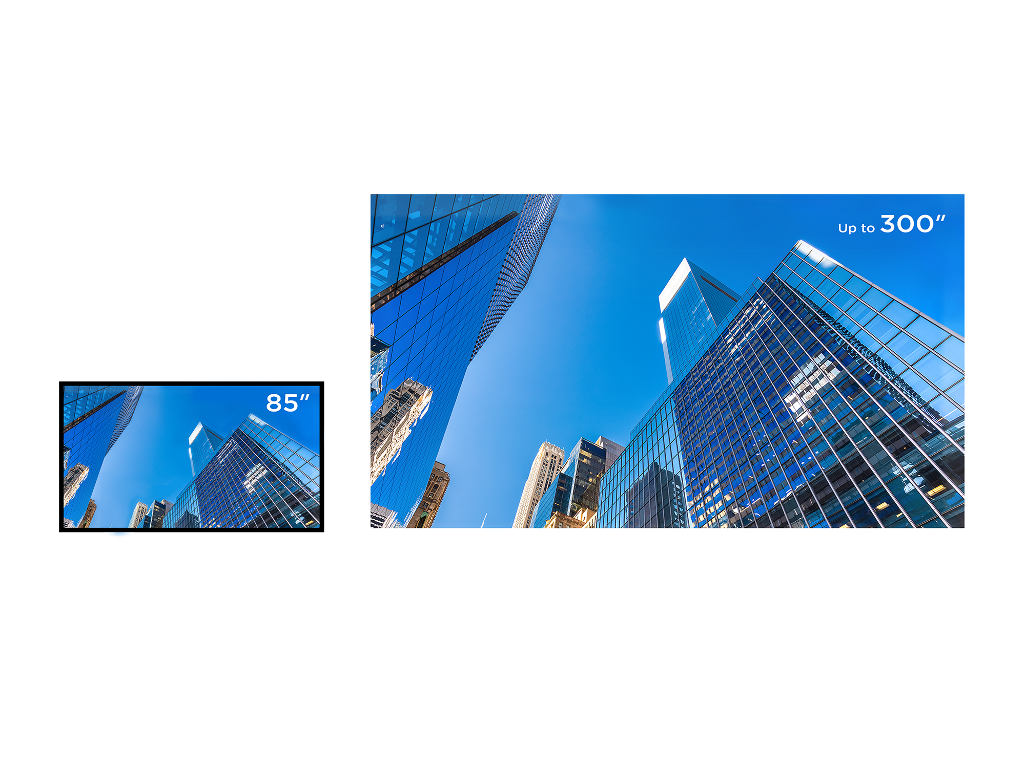 Ultra-Large Screen with Lower Cost-per-Inch 1