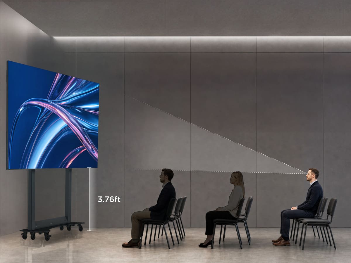 Industry-Leading Stand Height for Clear Sightlines